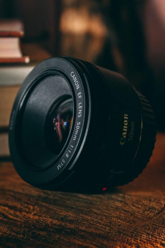 objectif canon 50mm 1.8
