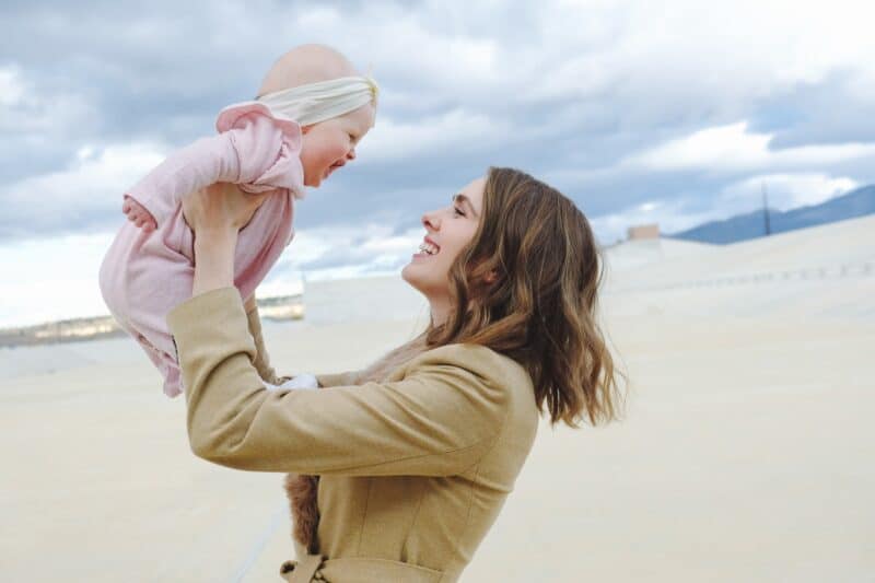 photo maman et bébé