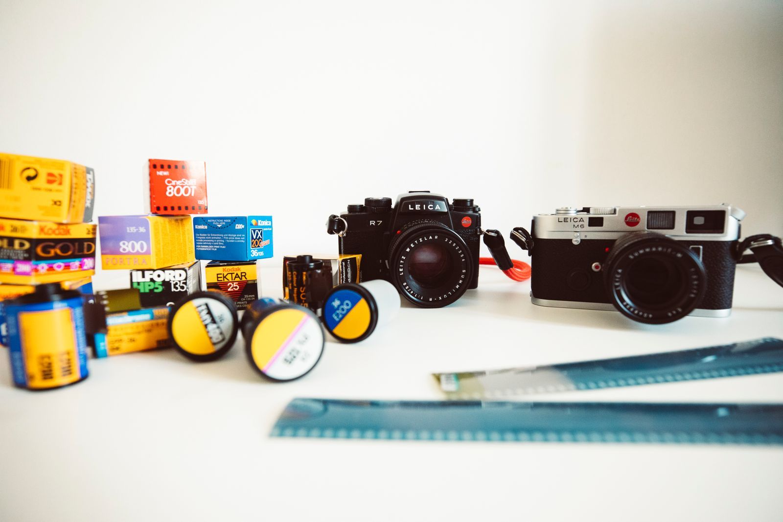 Les accessoires incontournables pour votre appareil photo Leica Pellicules photo argentiques
