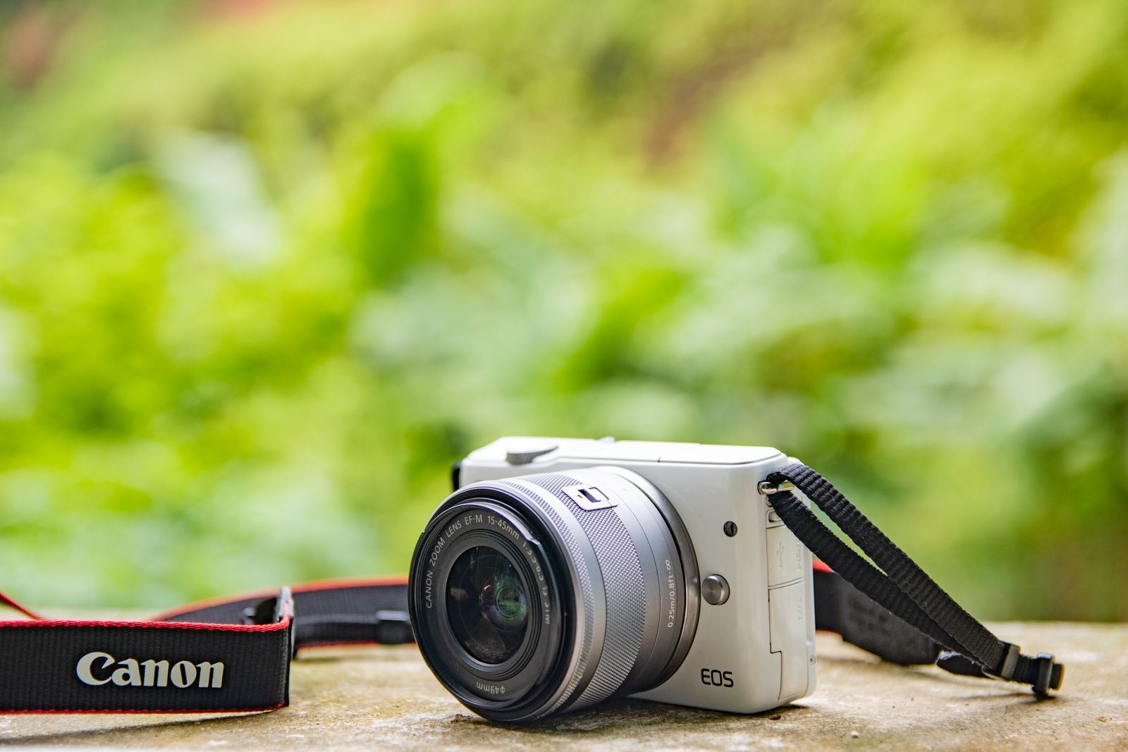Objectif photo vu de près