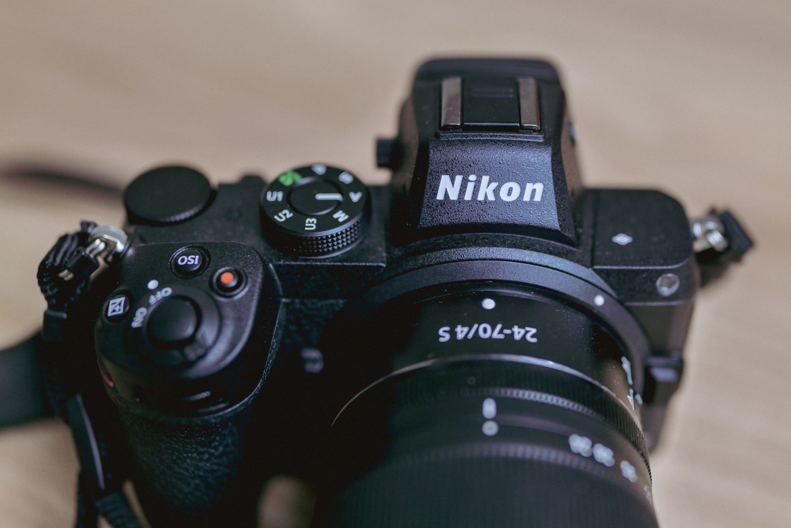 Objectif photo vu de près