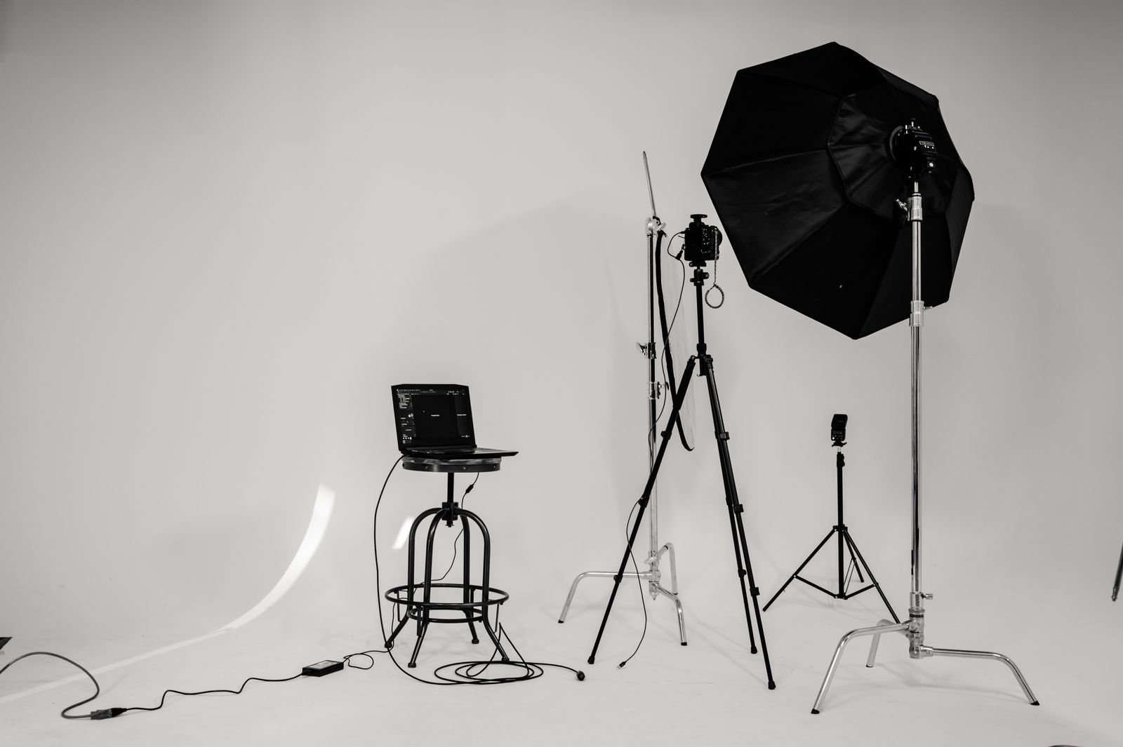 Appareil photo sur trépied