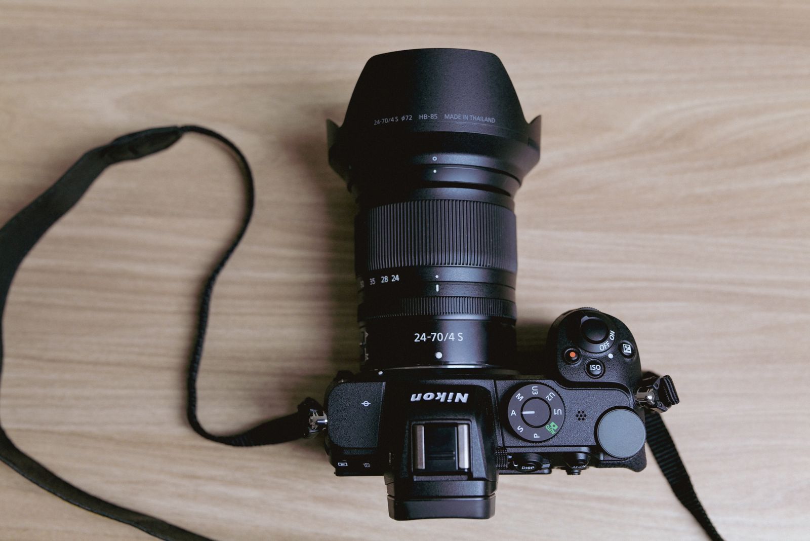 Objectif photo vu de près