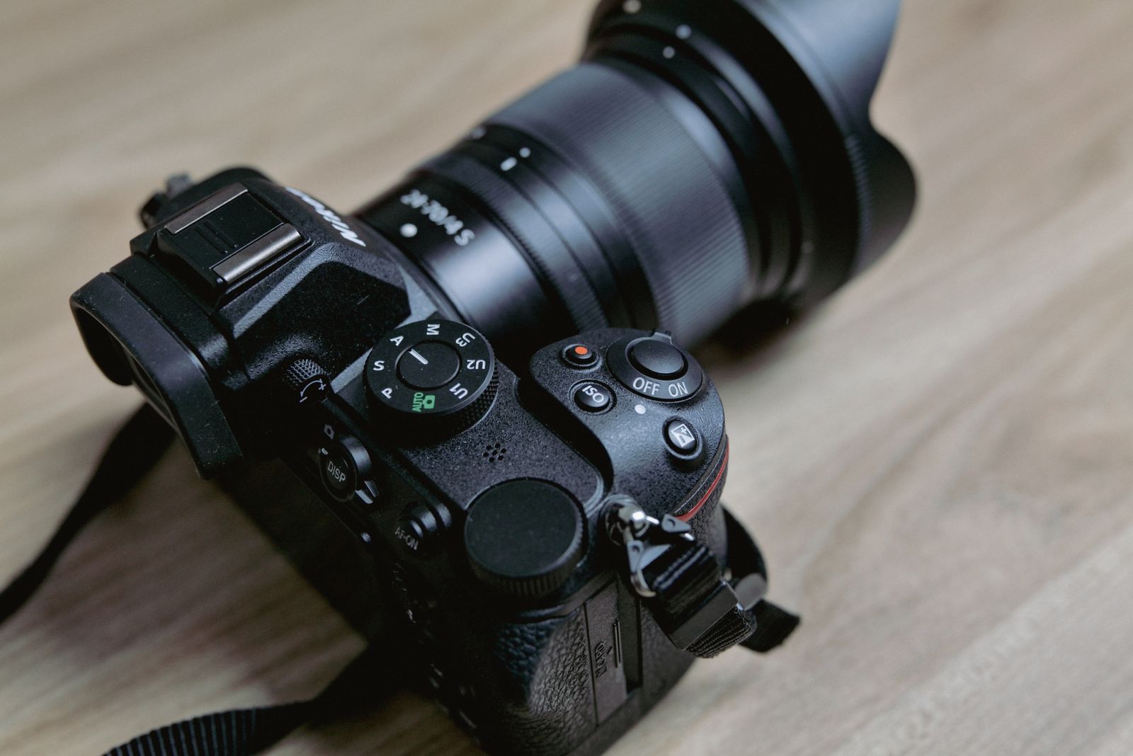 Objectif photo vu de près