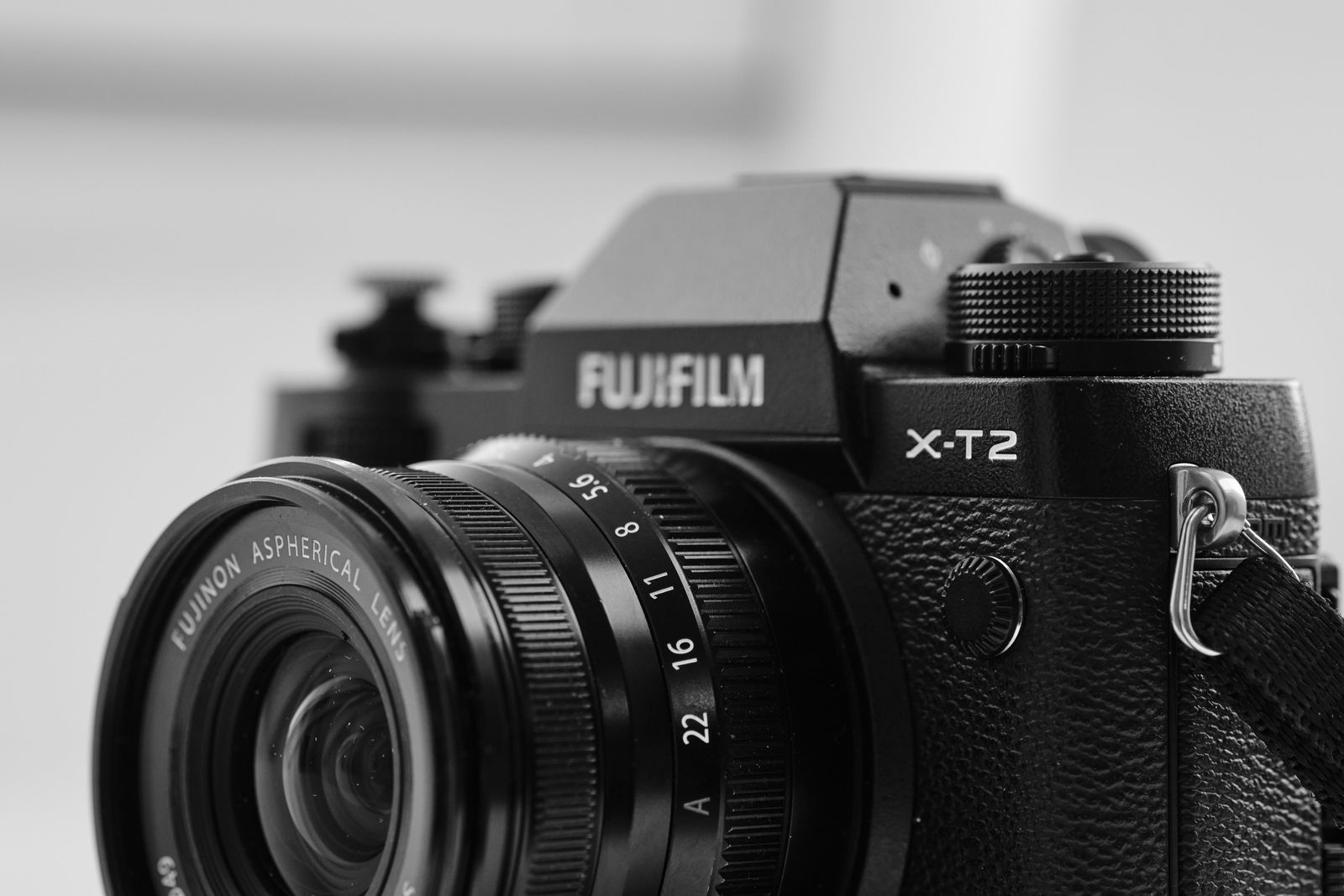 Objectif photo vu de près