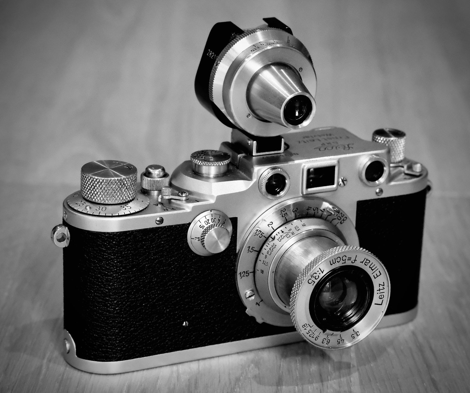 Objectif photo vu de près