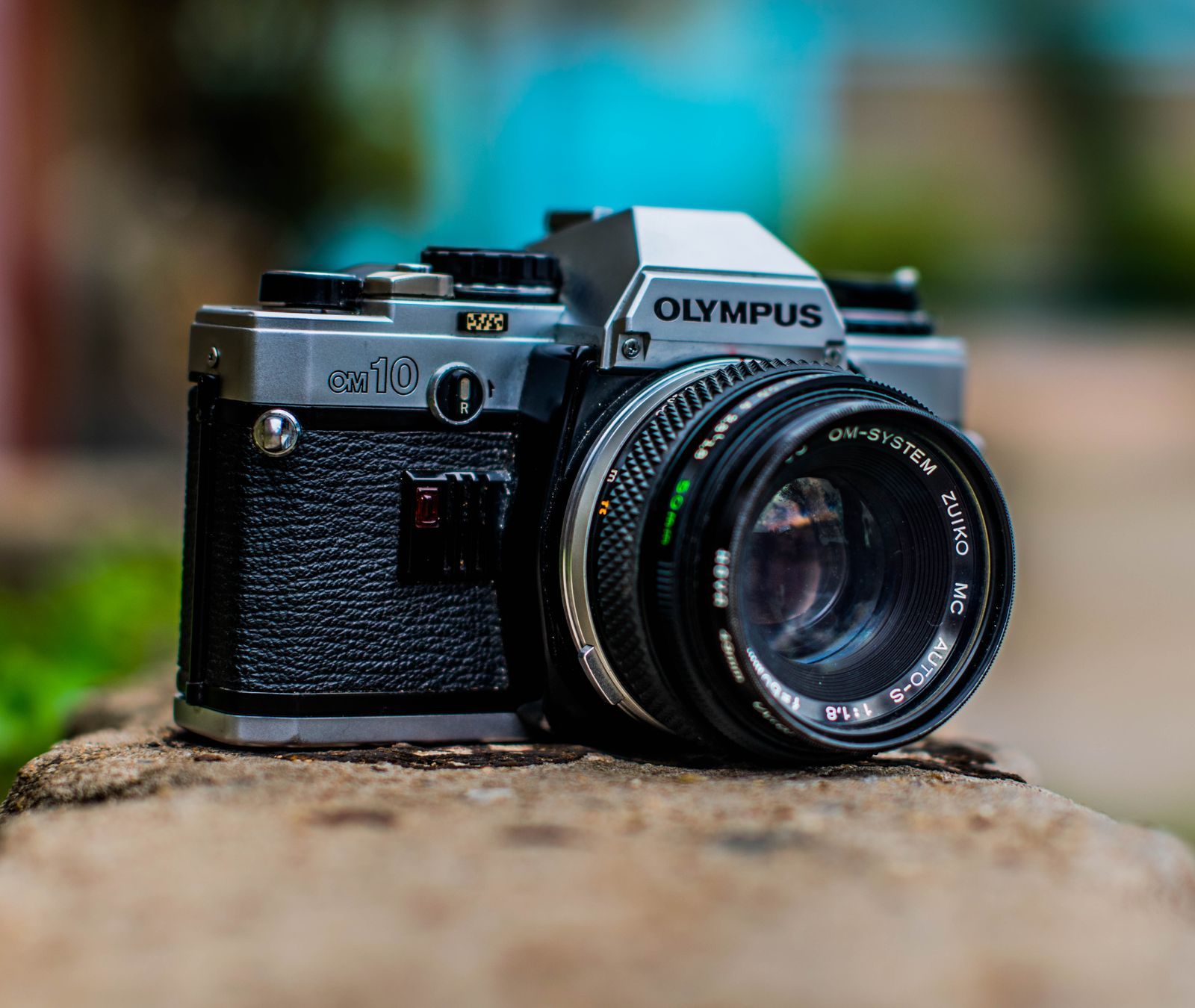 Objectif photo vu de près