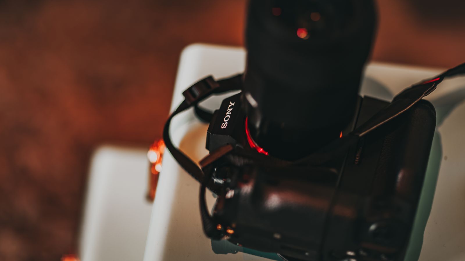 Objectif photo vu de près