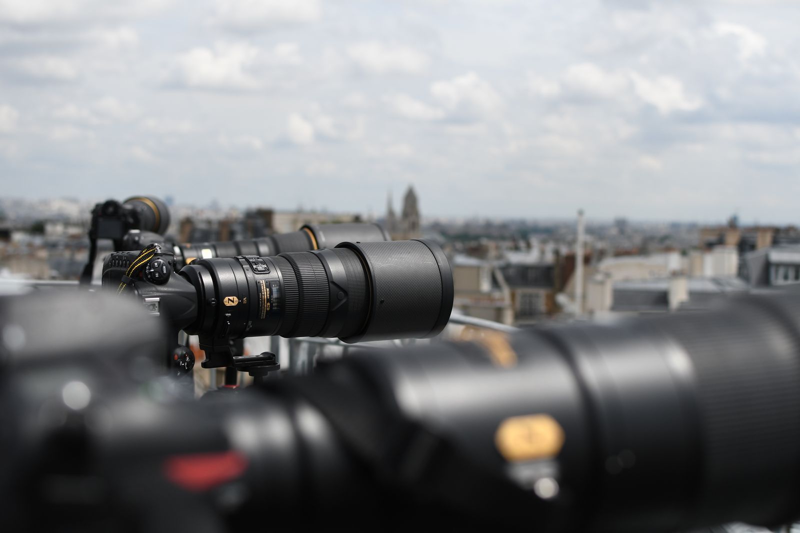 Objectif photo vu de près